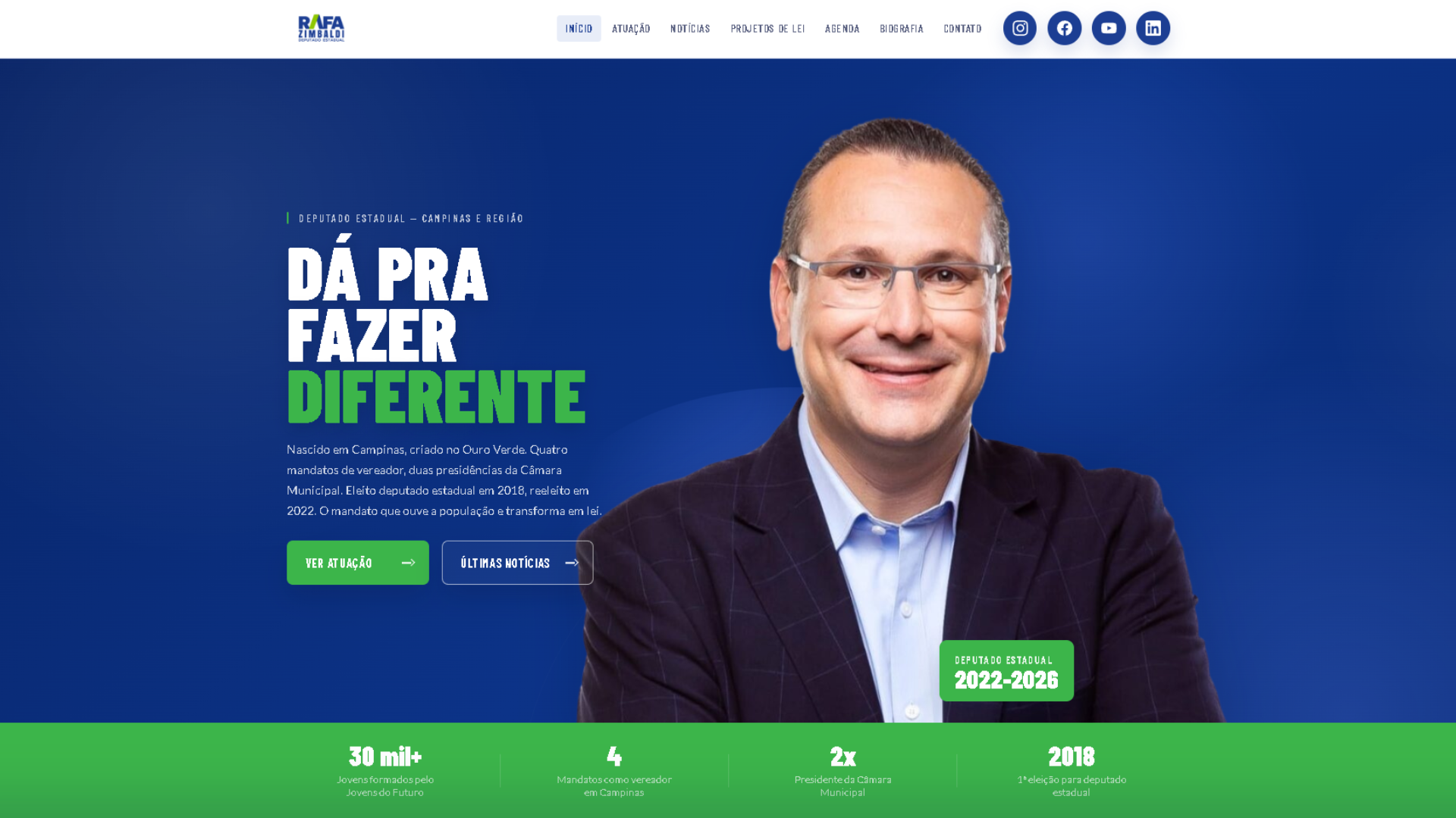 Prévia do site Rafa Zimbaldi